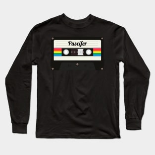 Puscifer / Cassette Tape Style Long Sleeve T-Shirt